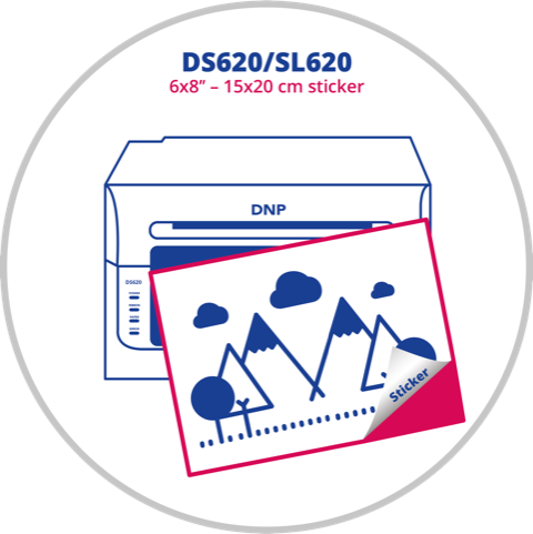 DS620/SL620 sticker 6x8