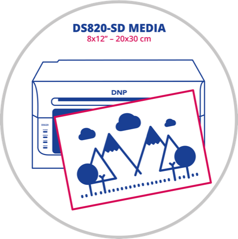 DS820 20X30(8x12) SD