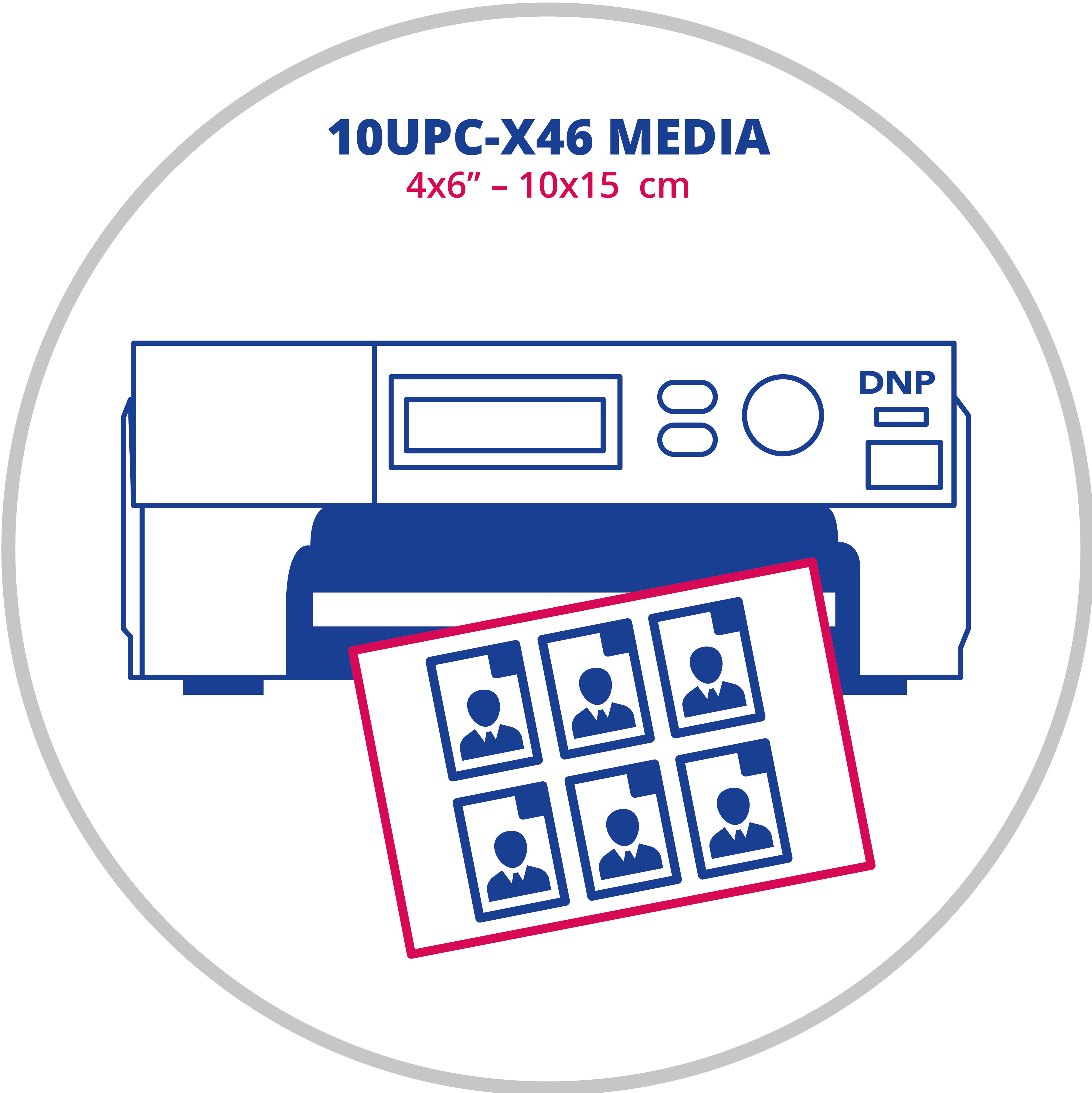 10UPC-X46 (for ID400/C200/300, 4x6)